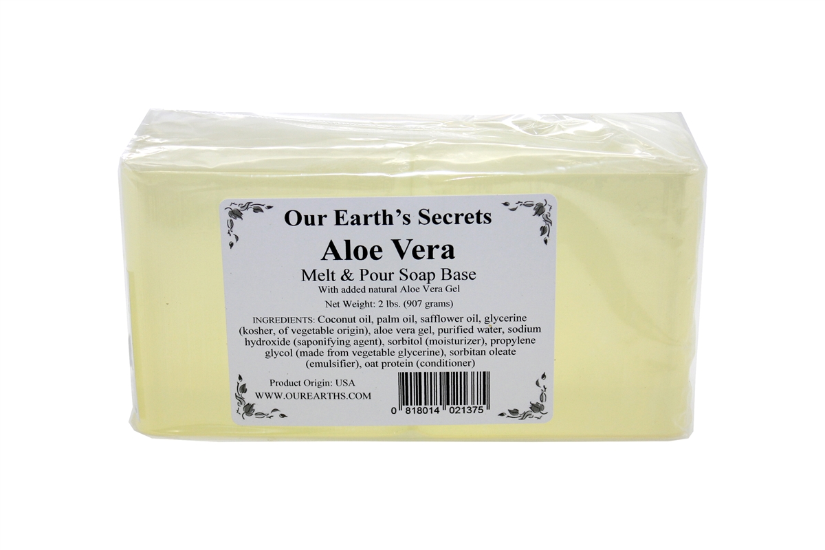Aloe Vera Soap Base / Melt & Pour SLS Free 