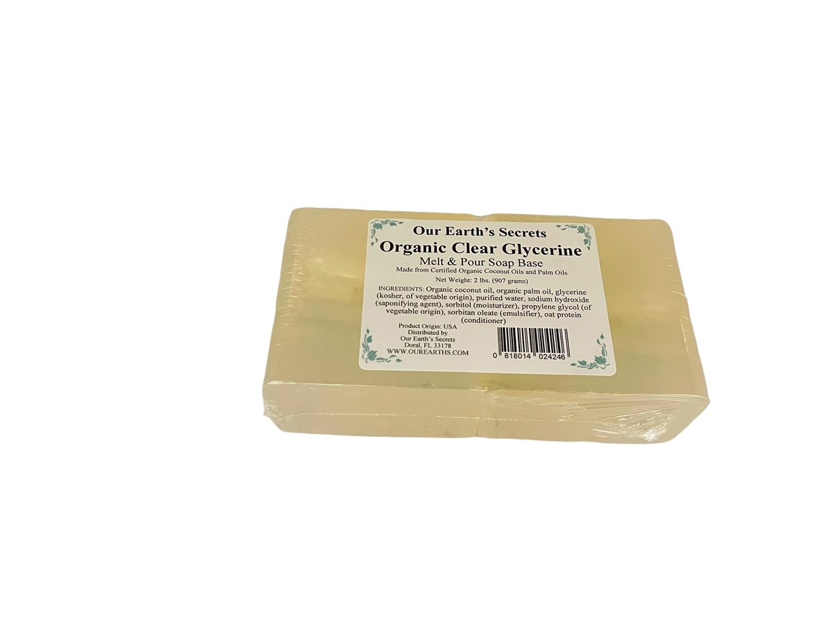 Ultra clear transparent organic glycerin melt & pour soap base 100% pure 10  lb
