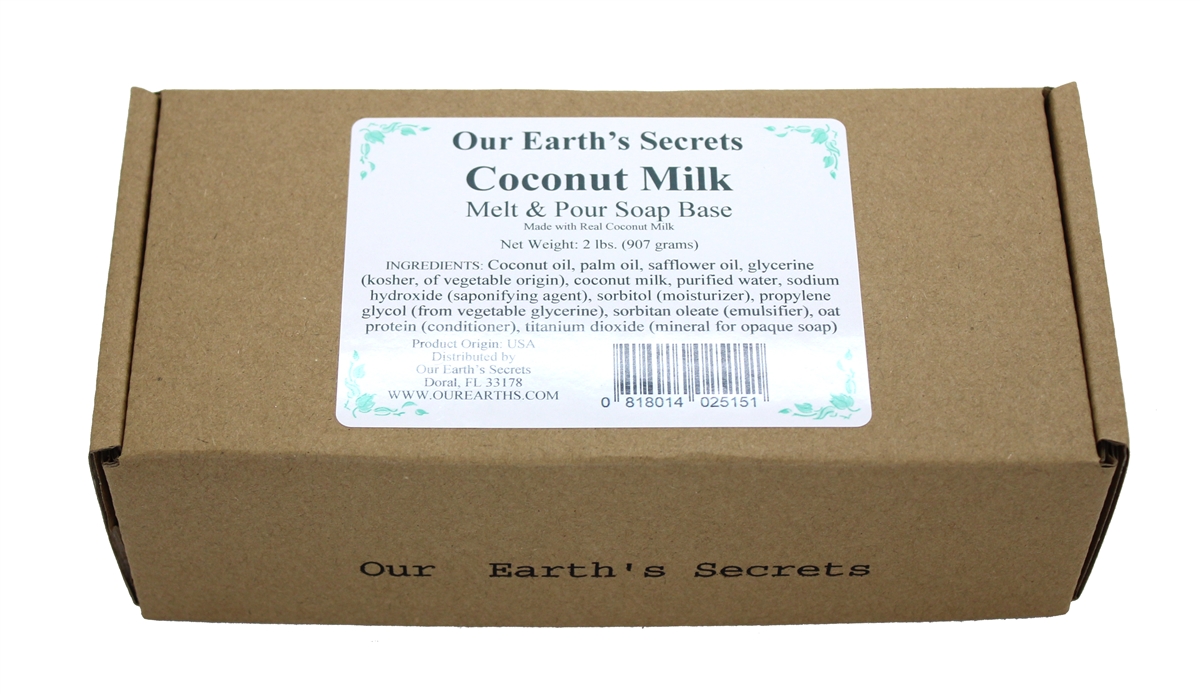 Oatmeal- 2 Lbs Melt and Pour Soap Base - Our Earth's Secrets