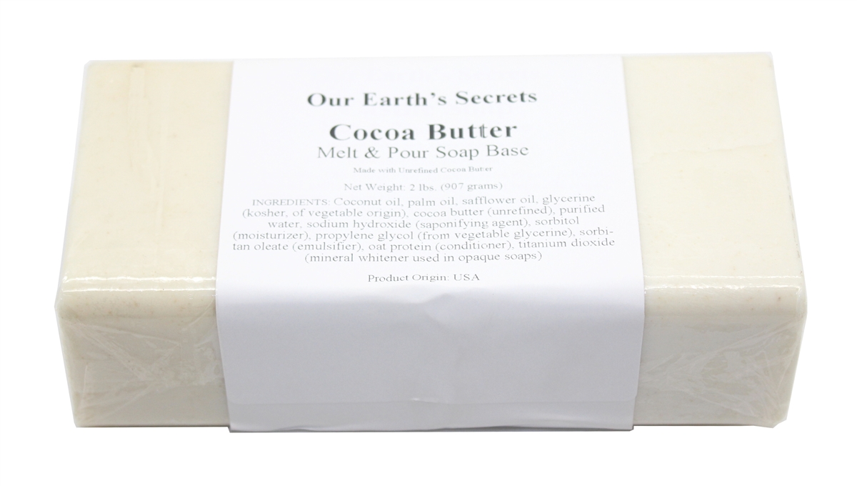 Our Earth&s Secrets Goats Milk - 2 lbs Melt and Pour Soap Base