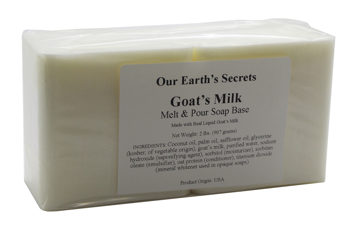 Crafters Choice Melt and Pour Low Sweat Goat Milk Soap Base- 2