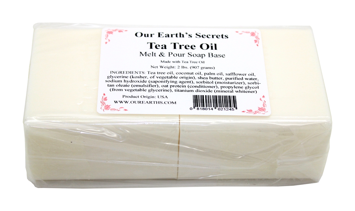 Our Earth's Secrets 2 Lbs (907 grams) Shea Butter Melt and Pour Soap Base